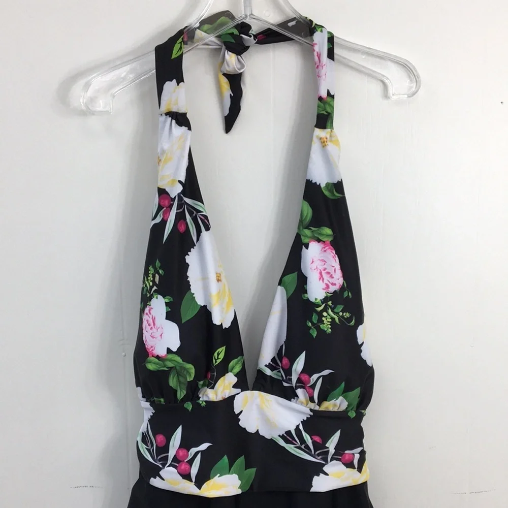 Summer Mae Maternity One Piece Swim Suit Size M GREAT Condition